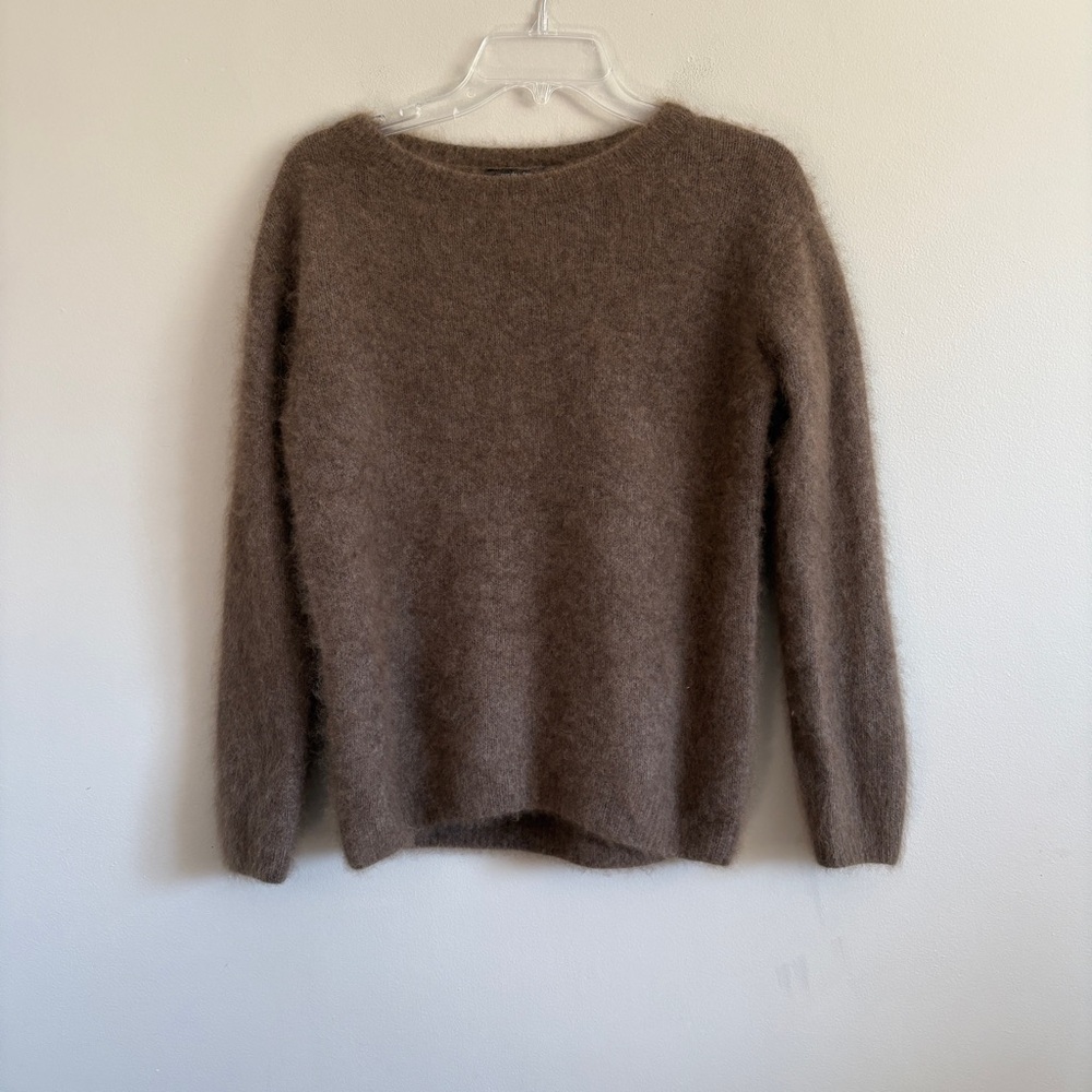 Pas De Calais Women’s Crewneck Sweater 36 Fitch Fur Small Luxury Minimalist Soft